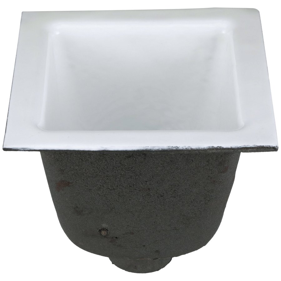 PACE Supply | Floor Sink Body, 12 x 12 x 8 in, Square, 3 in, No Hub