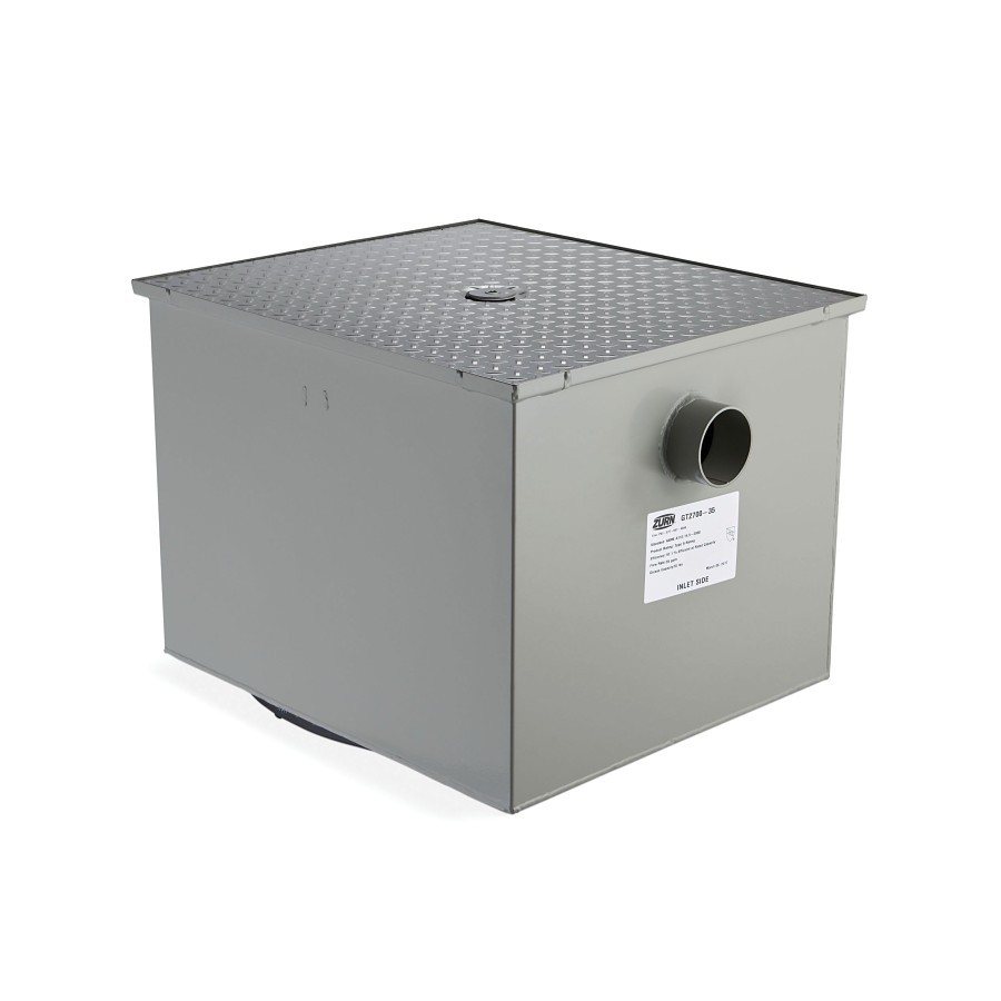 Pace Supply GT2700 Grease Interceptor, 100 lb, 50 gpm, Steel