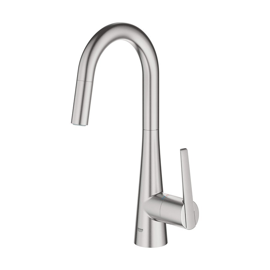 PACE Supply | Zedra Pull-Down Kitchen Faucet, ADA, Deck Mount, 1
