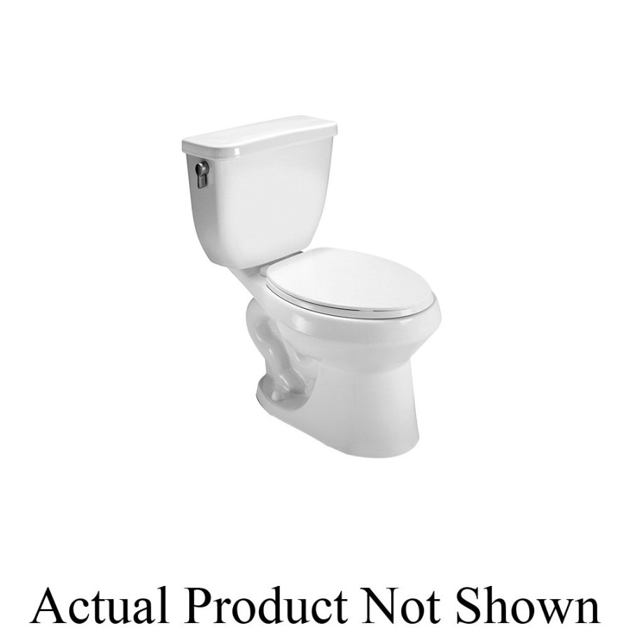 Pace Supply Toilet Bowl, High Gloss White, Elongated, 21/8 in