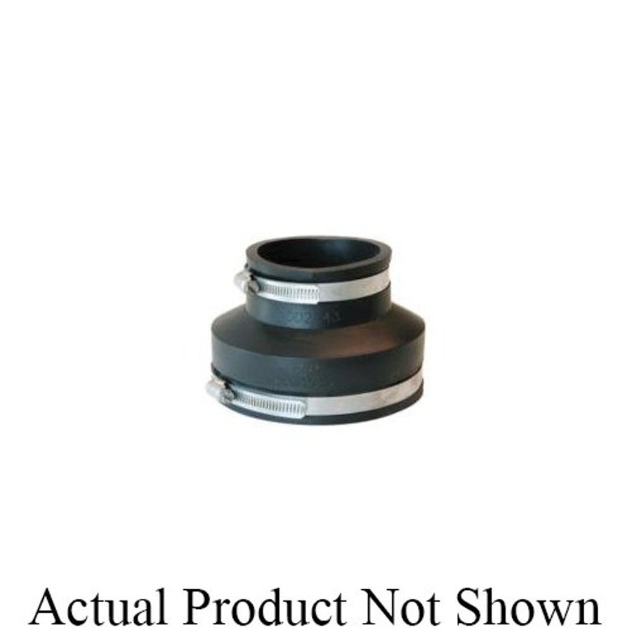 Fernco Flexible Rubber 4/"×3/" Stock Couplings Hose Adapters Repair Kits Fixtures