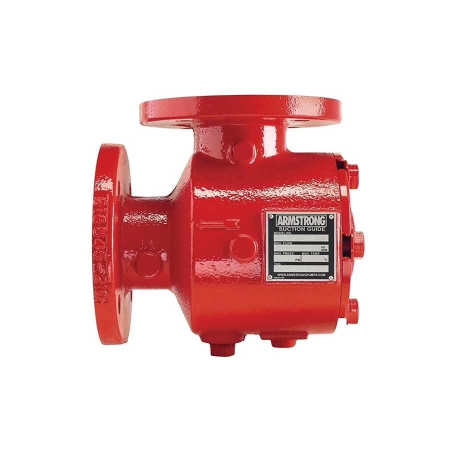 PACE Supply | SG Suction Diffuser, 8 x 6 in, Flange, Cast Iron