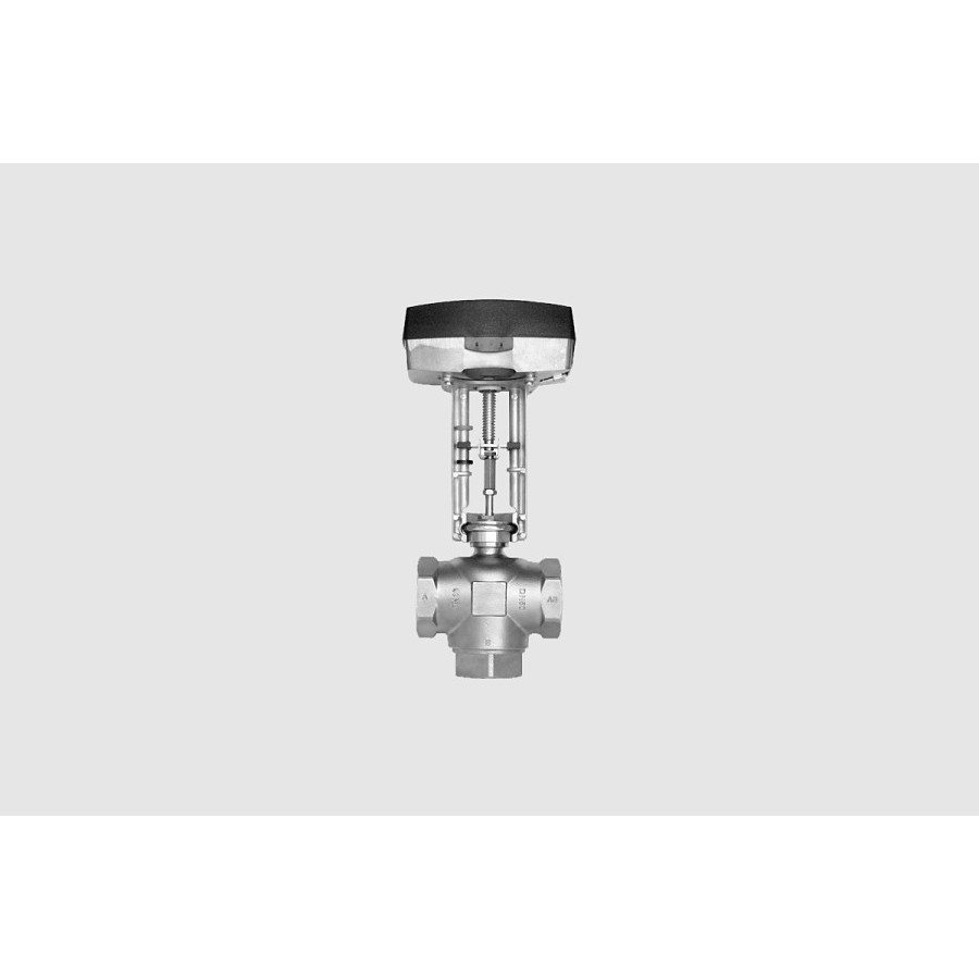 PACE Supply | Zone Valve & Actuator, 3-Way, 46.3 Cv, 2 in, FNPT