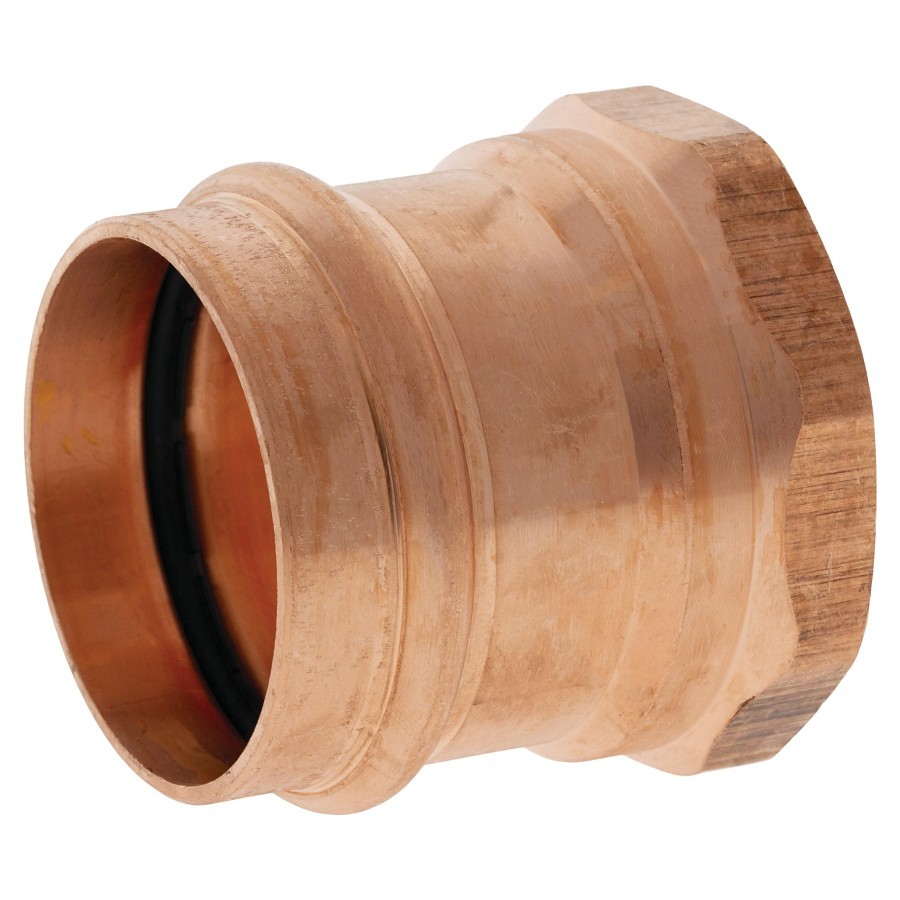 PACE Supply | Female Adapter, 1-1/4 x 1 in, Press x FNPT, Copper