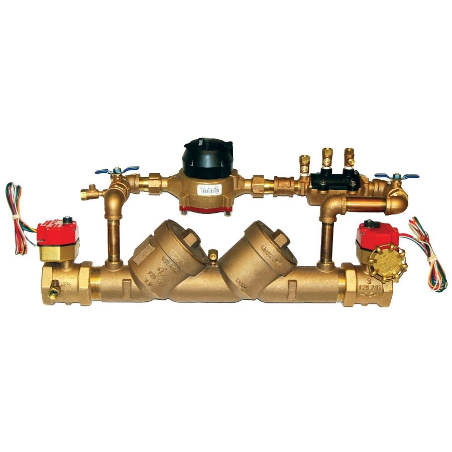 PACE Supply | 950XLTDA Double Check Backflow Preventer, 2 in, FNPT