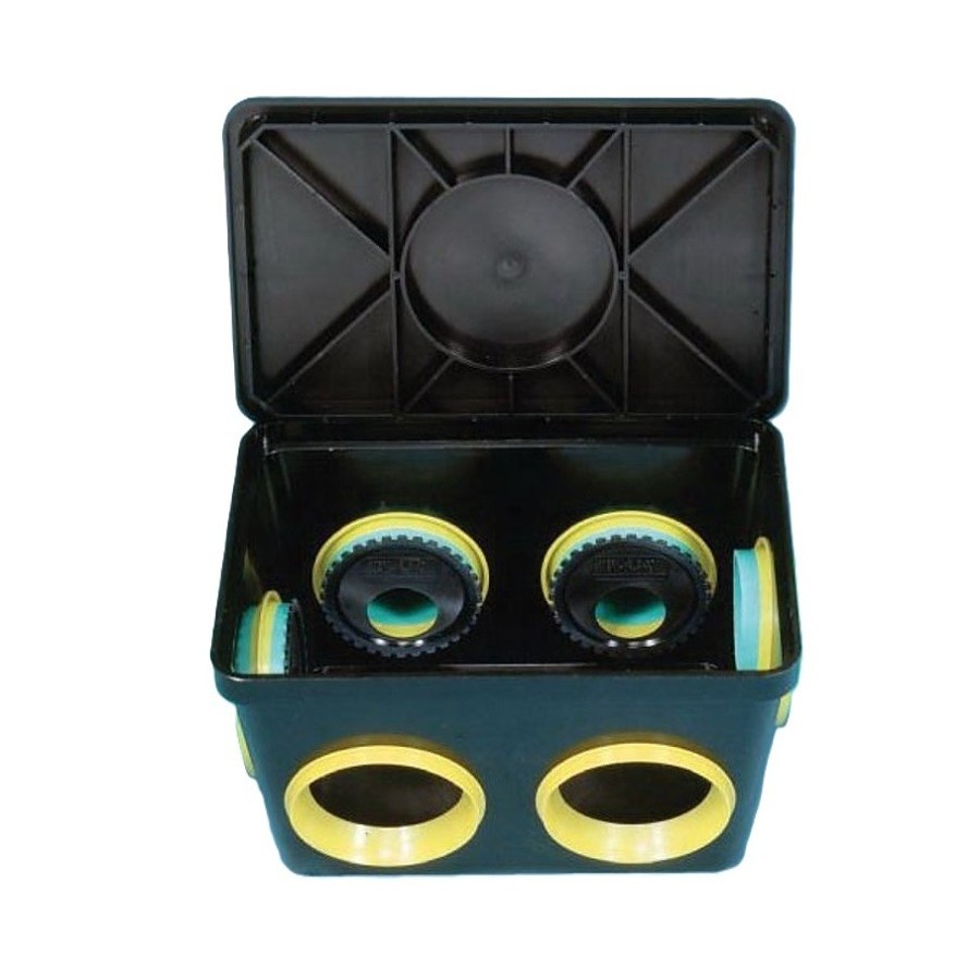 PACE Supply | 6-Hole Distribution Box, For Use With For 3 in, or 4