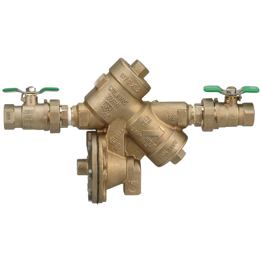 PACE Supply | 975XL2 Reduced Pressure Backflow Preventer, 3/4 in