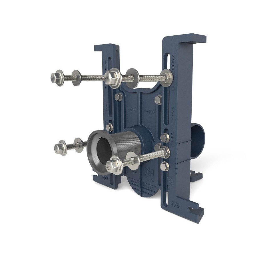 PACE Supply | Horizontal Right Hand Closet Carrier, 4 in, 500 lb