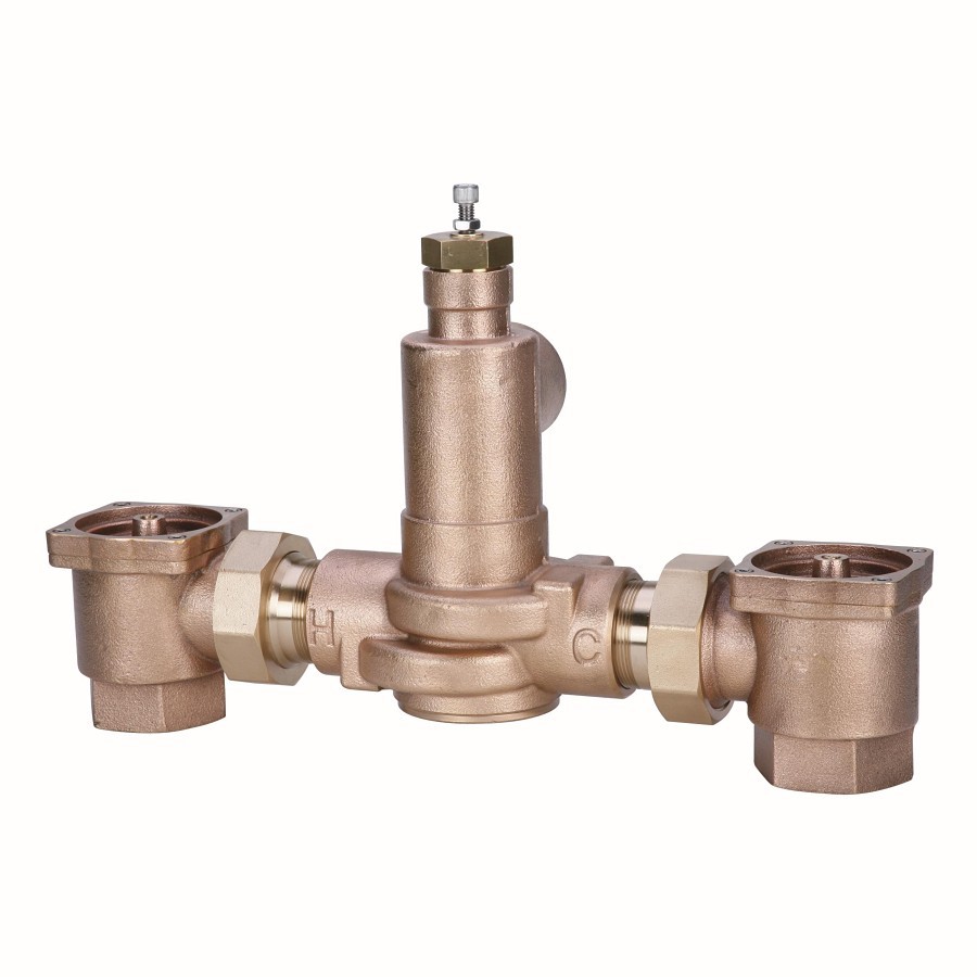 PACE Supply | HydroGuard® XP Mixing Valve, 2 in, FNPT, Brass