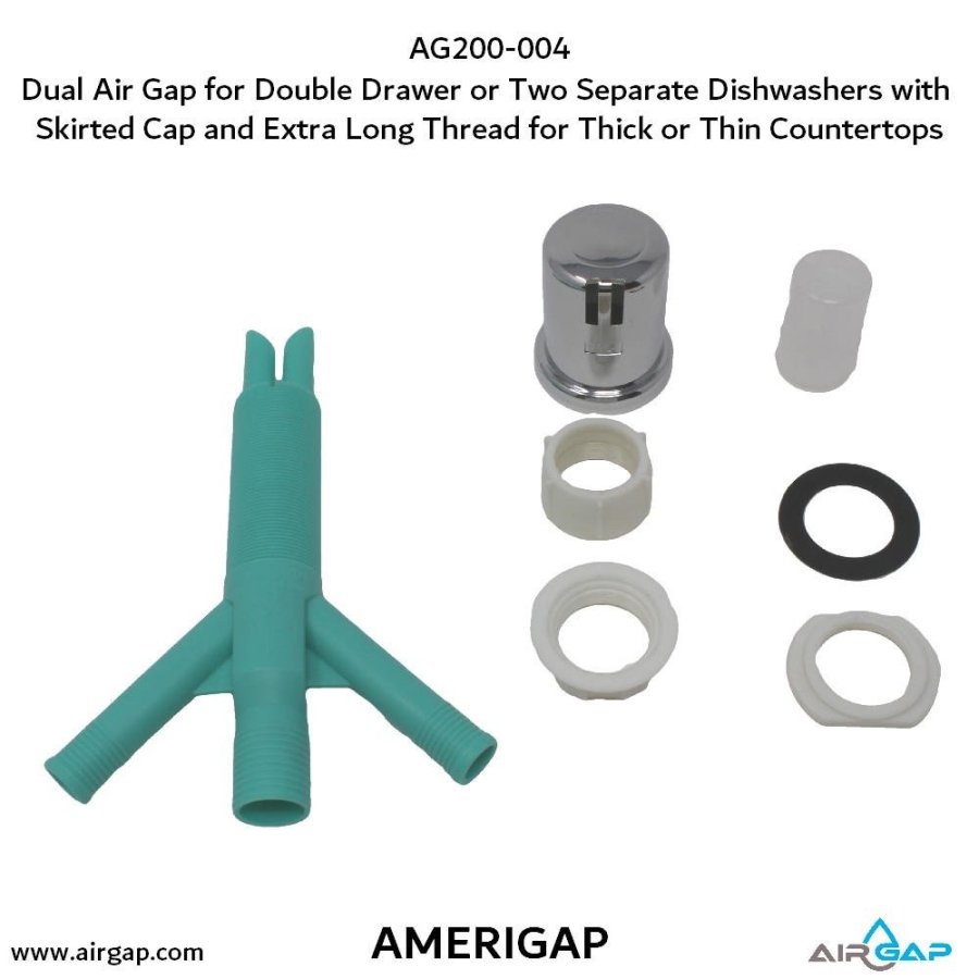 PACE Supply | Air Gap, Polished Chrome