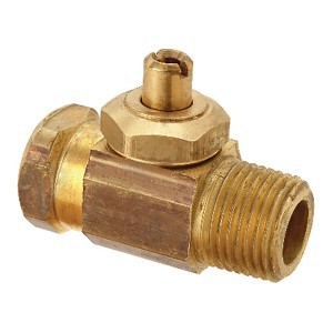 thumbnail image 2 of BrassCraft CS41BXC1 Straight Stop Valve – 1/2 X 3/8 Multi-Turn, Brushed Chrome 2 of 6