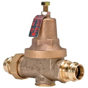 PACE Supply | Pressure Reducing Valve, 2-1/2 in, FNPT, Bronze