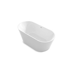 PACE Supply | Evok™ Freestanding Bath Tub, 66 x 30 x 25 in, Center ...