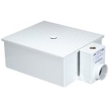 Z1171 Grease Interceptor, 40 lb, 20 gpm, Steel