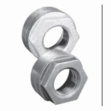 Hex Head Bushing, 1 x 1/8 in, MNPT x FNPT, 150 lb, Malleable Iron, Black