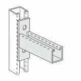 PACE Supply | Single Channel Bracket, 12 in L, Carbon Steel