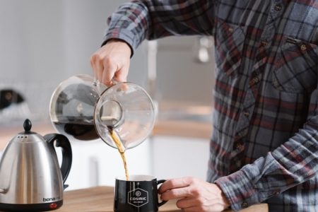 Our trusty Ratio makes good coffee every time and keeps the creativity flowing.