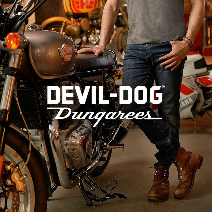 Devil dog brand badge