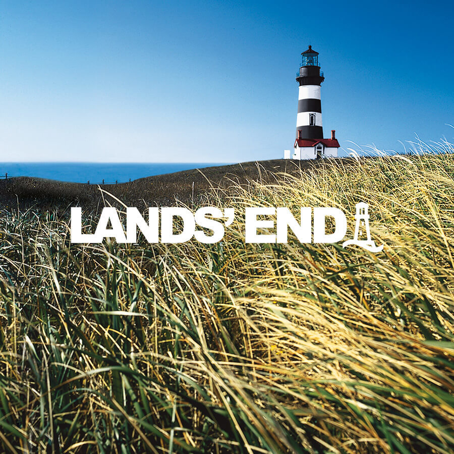 Lands End Brand Badge