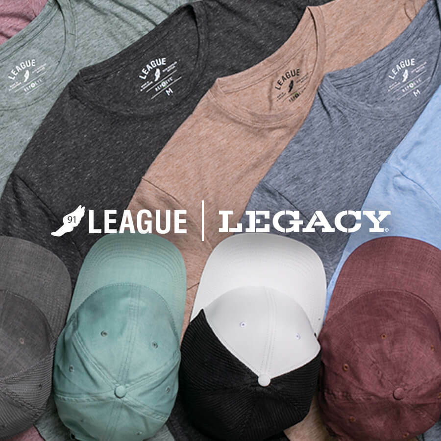 League legacy brand badge