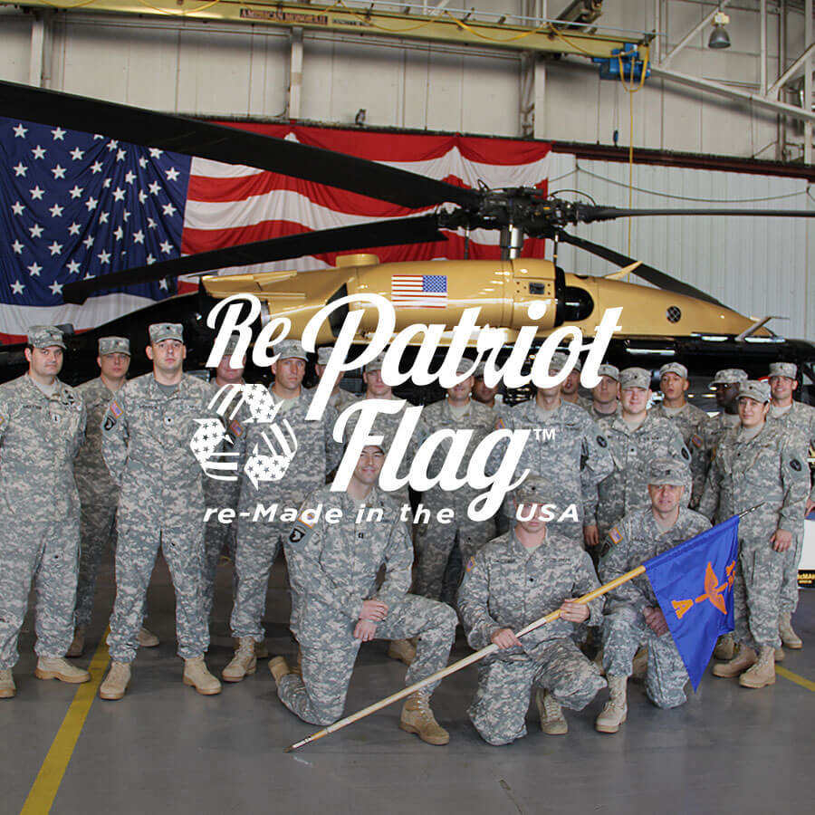 Repatriot Flag Badge