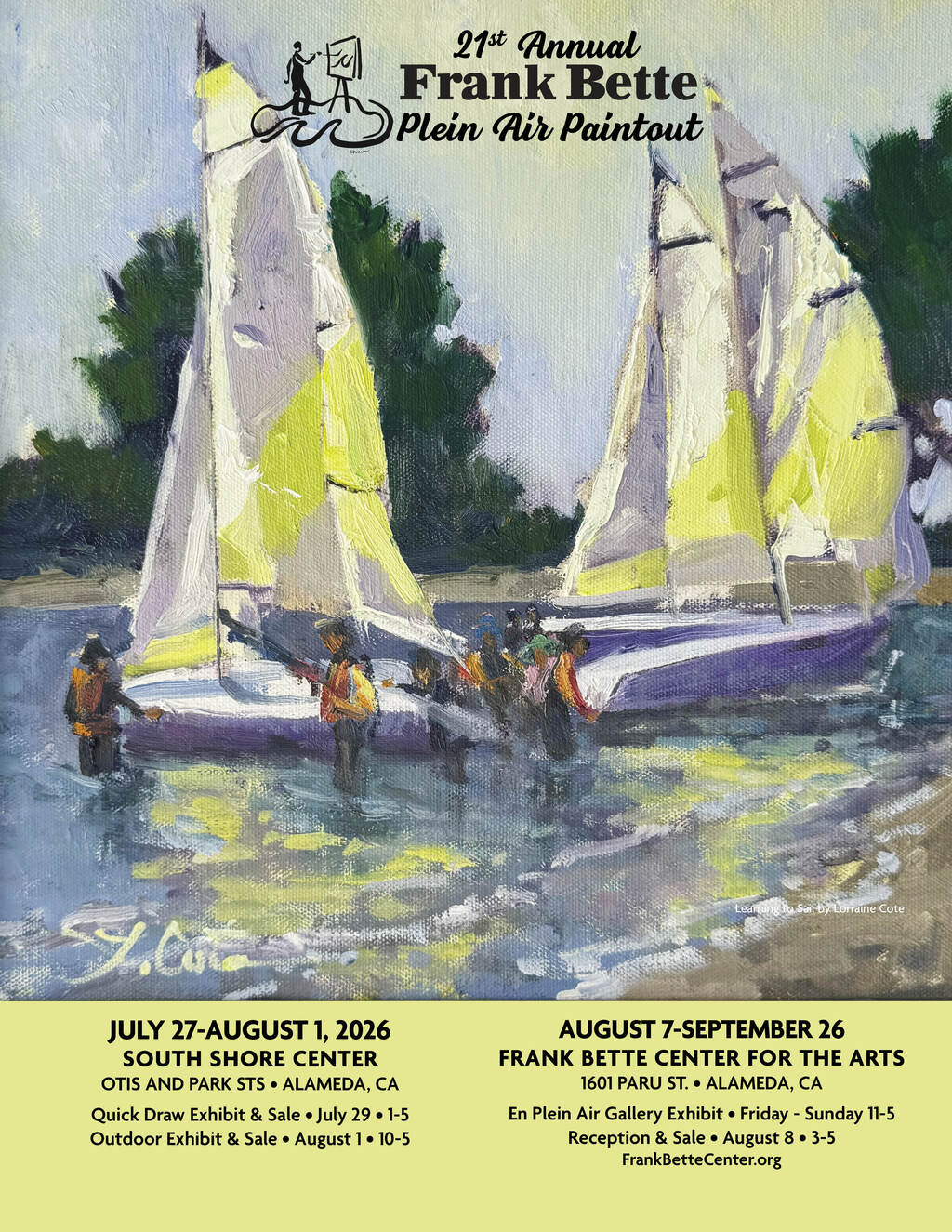 21st Annual Frank Bette Plein Air Paintout