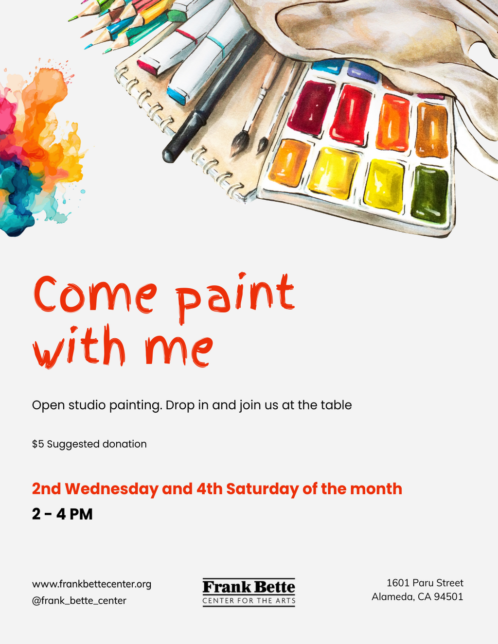 Come paint with me