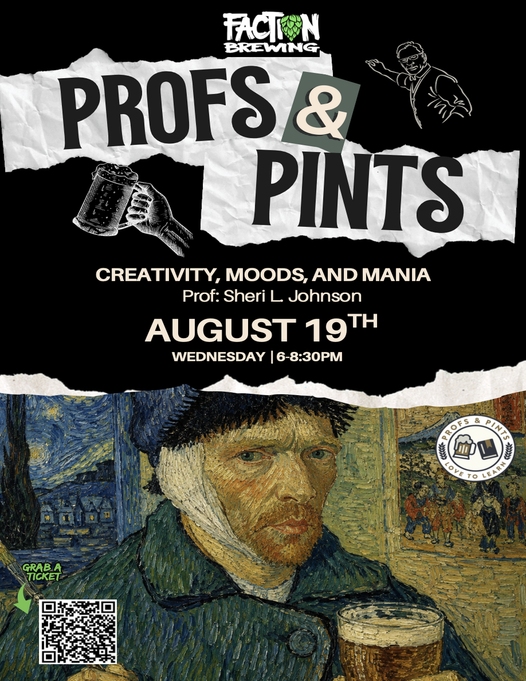 PROFS & PINTS