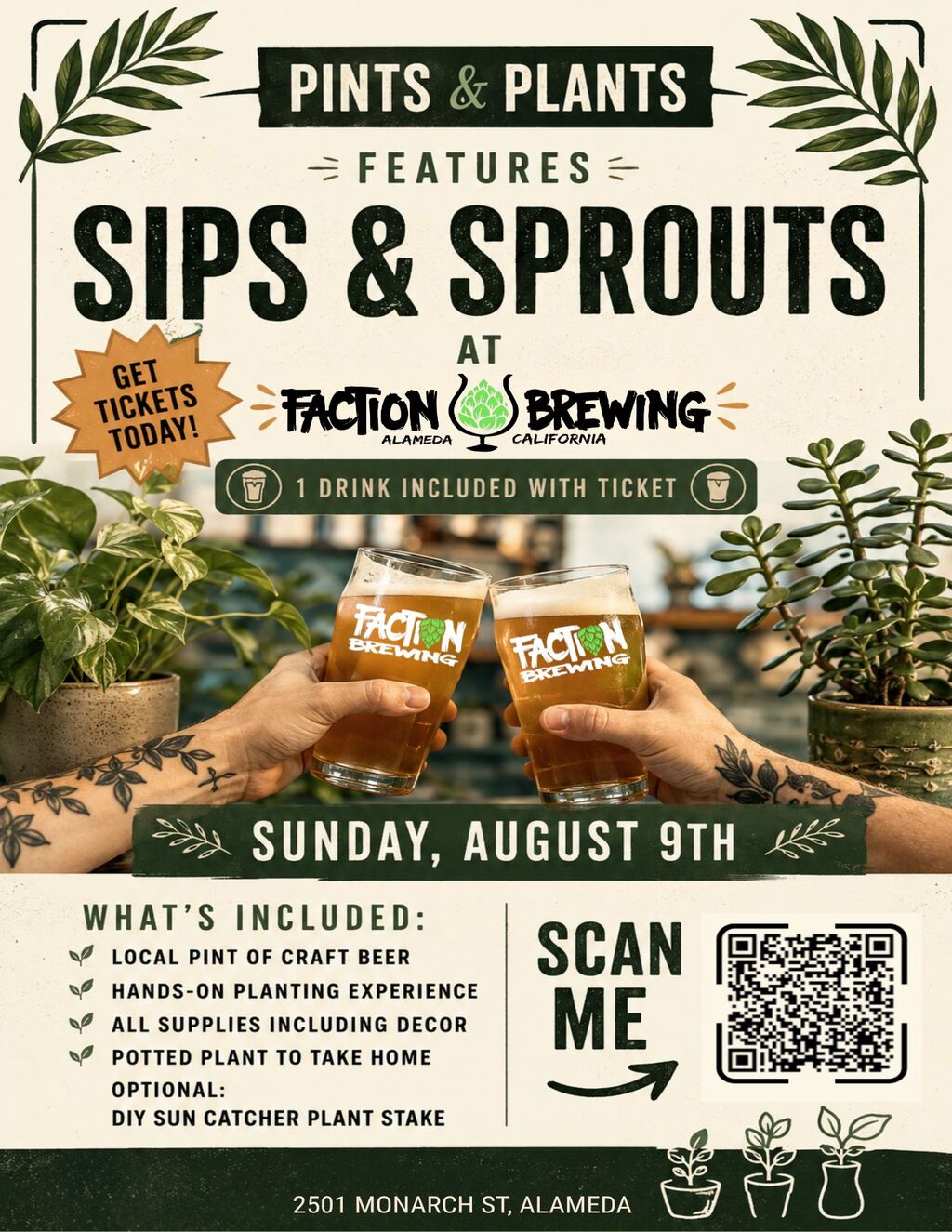 SIPS & SPROUTS