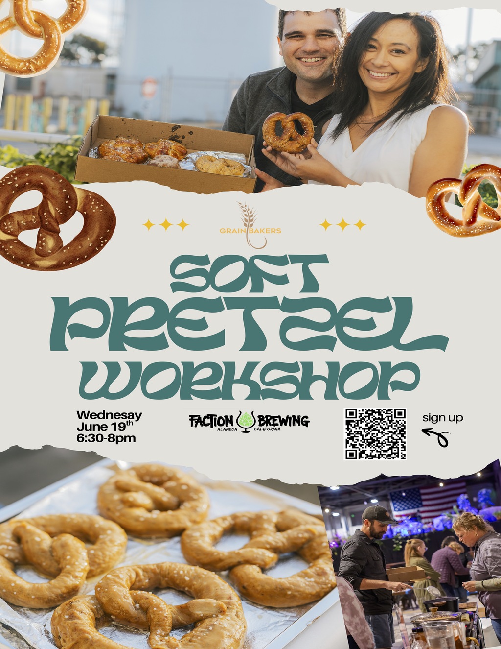 Soft Pretzel Workshop