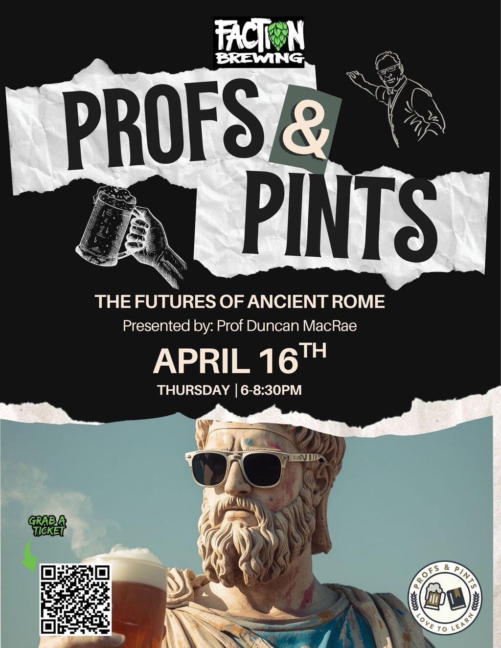 PROFS & PINTS