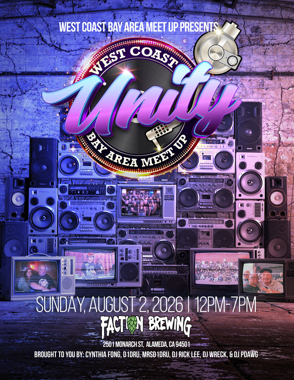WEST COAST UNITY BAY AREA MEET UP