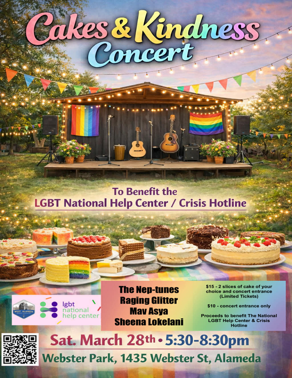Cakes & Kindness Concert