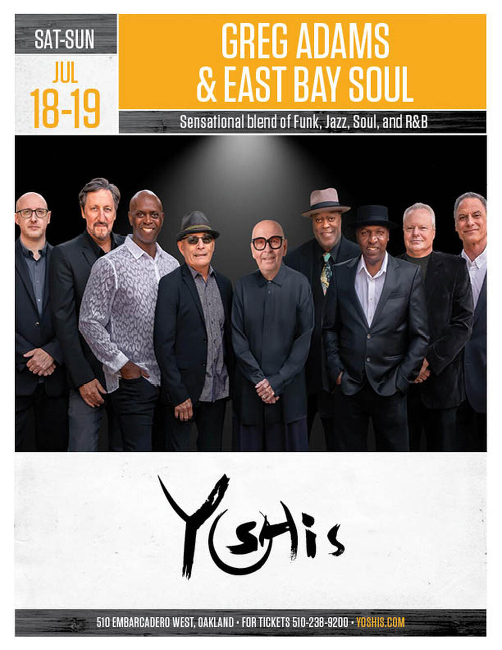 GREG ADAMS & EAST BAY SOUL