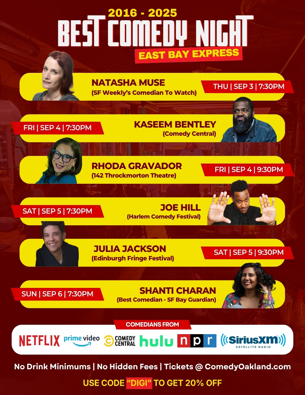 BEST COMEDY NIGHT