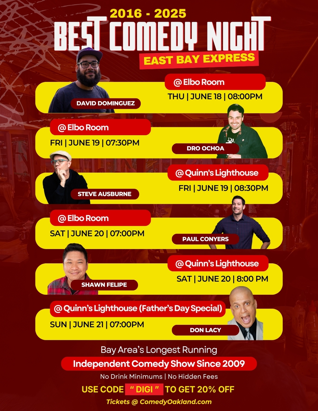 BEST COMEDY NIGHT