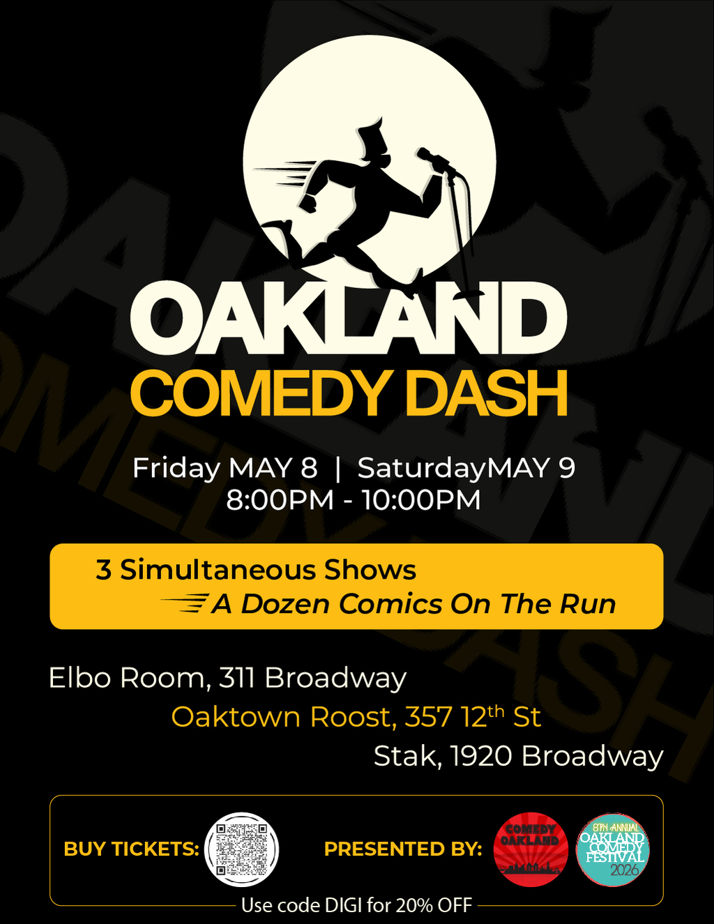 OAKLAND COMEDY DASH