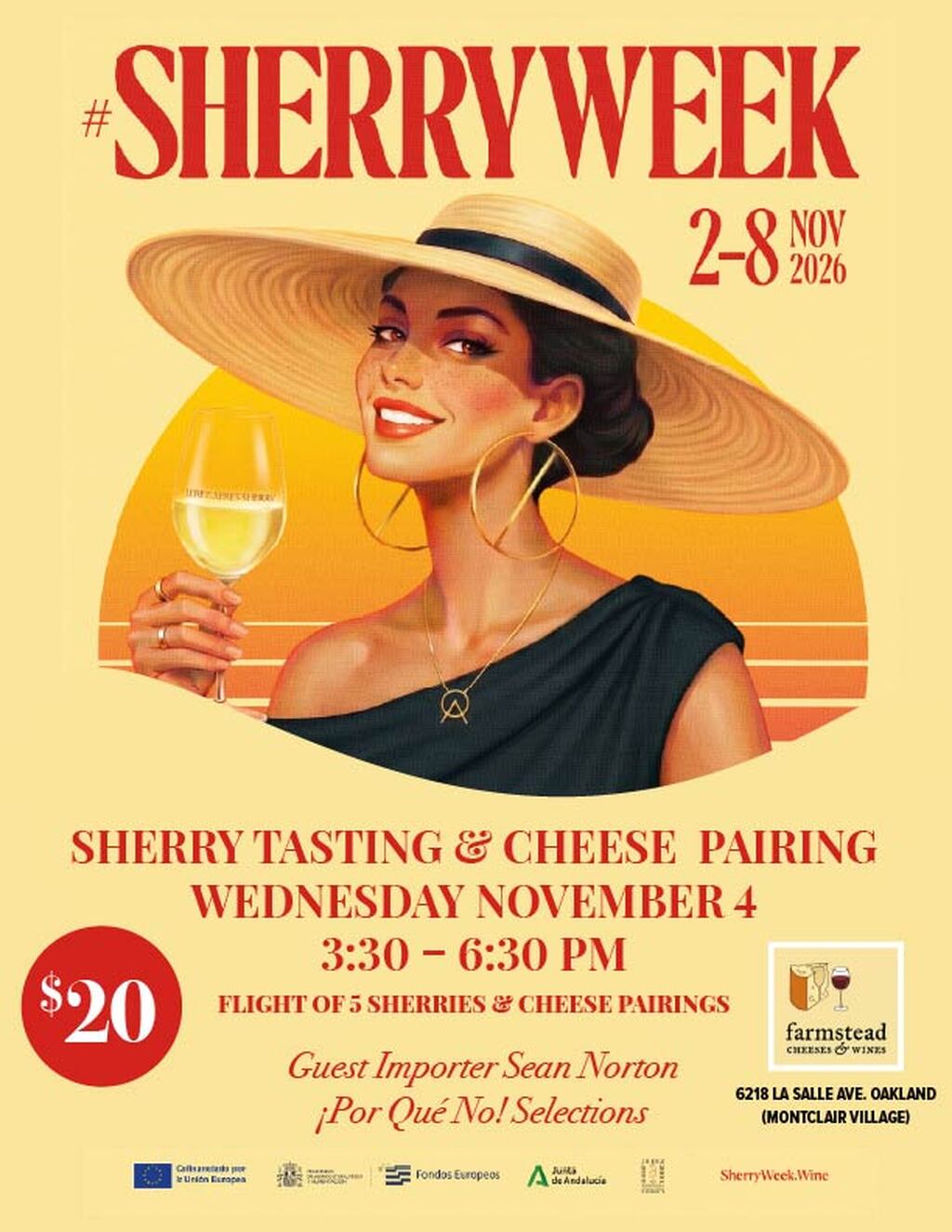 Sherry Tasting and Cheese Pairing