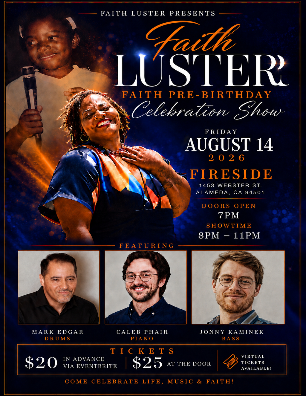 Faith Luster's Faith Pre-Birthday Celebration Show