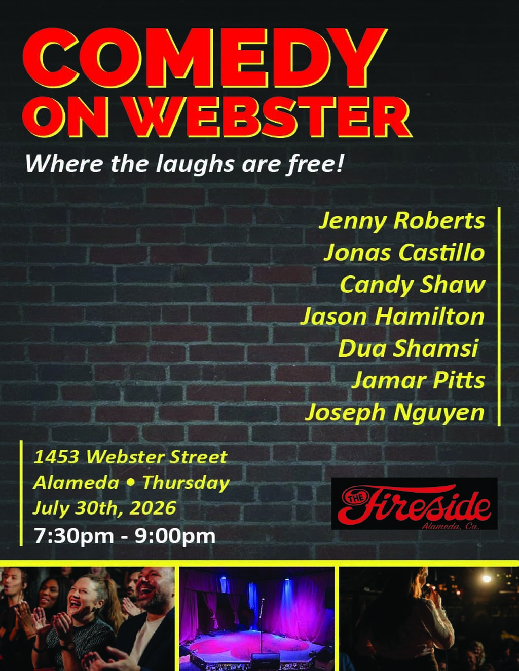 COMEDY ON WEBSTER