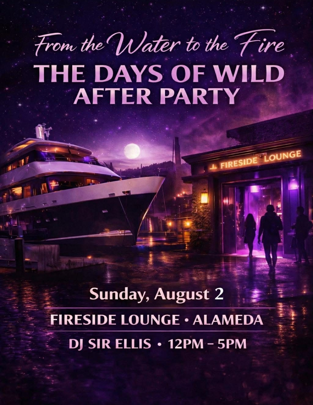 THE DAYS OF WILD AFTER PARTY