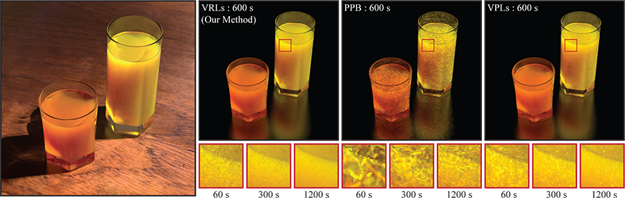 Virtual Ray Lights for Rendering Scenes with Participating Media-Image