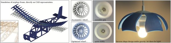 X-CAD: Optimizing CAD Models with Extended Finite Elements