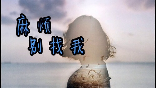 Ma Fan Bie Zhao Wo 麻烦别找我 Don't Bother Me Lyrics 歌詞 With Pinyin