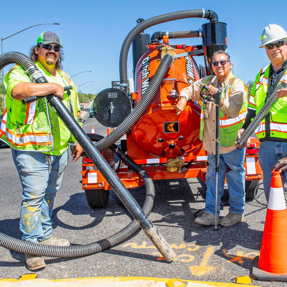 Street maintenance crew.