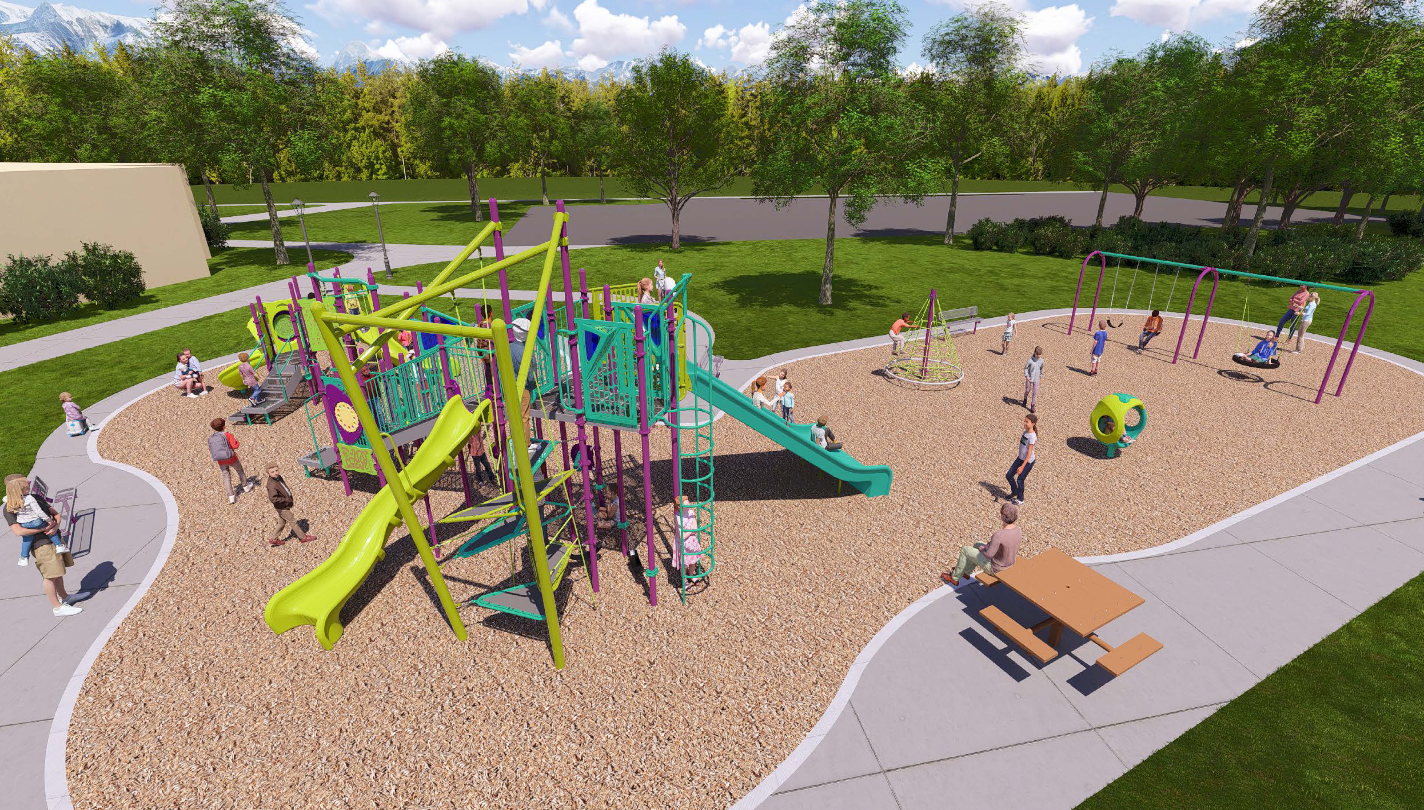Expanded Play Area