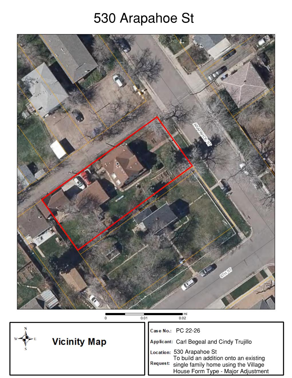 PC2226 530 Arapahoe St Zone Site Plan/Major Adjustment Planning