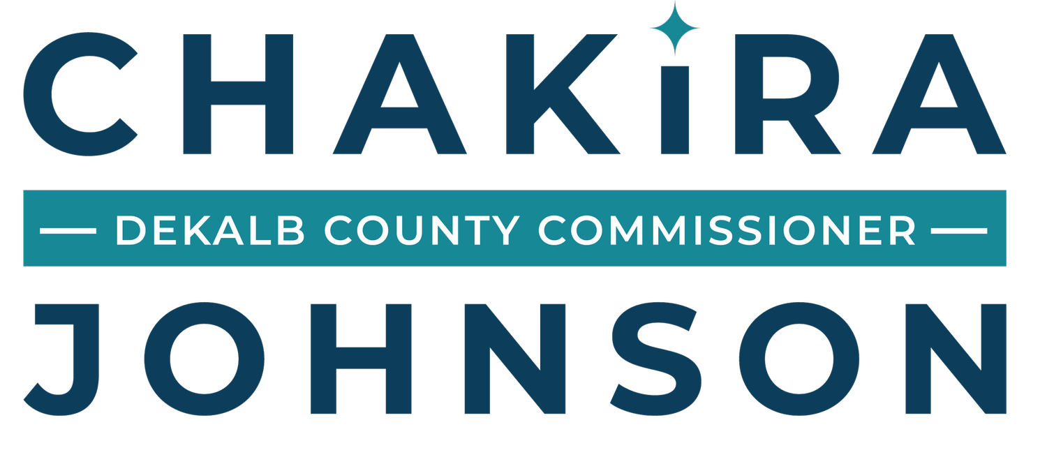 DeKalb Commissioner Chakira Johnson logo
