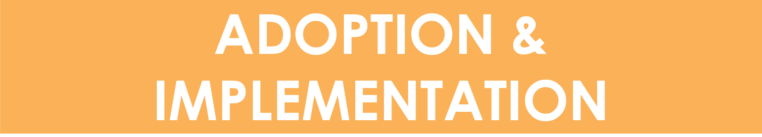 Adoption and Implementation Ico