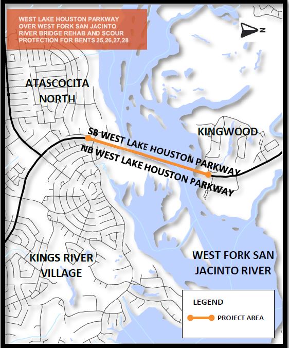 West Lake Houston Pkwy Bridge Rehabilitation Engage Houston